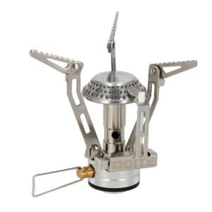Cocinilla Compacta Cannon Outdoor de Doite: ligera y eficiente para aventuras al aire libre.