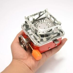 Cocinilla Plegable Moonhill CS-101A: compacta y eficiente para camping y trekking.