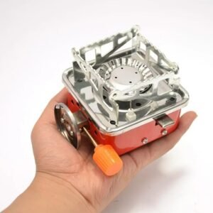 Cocinilla Plegable Moonhill CS-101A: compacta y eficiente para camping y trekking.