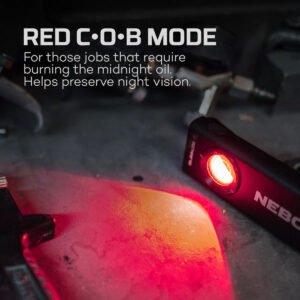 Linterna de Bolsillo Recargable NEBO Slim con 1200 lúmenes, diseño compacto y funcionalidad versátil.