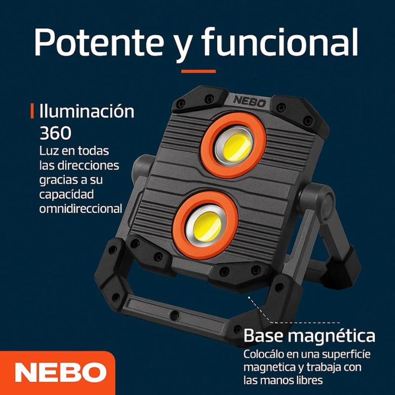 Linterna de mano recargable OMNI 2K 2000 LUMENES NEBO - Imagen 2