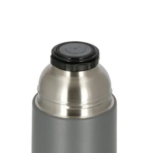 Termo Doite Max 1000 ml Gris en acero inoxidable, ideal para mantener bebidas calientes o frías durante actividades outdoor.