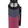 Termo Contigo Therm Bottle 1200 ml Rosado en acero inoxidable, mantiene bebidas calientes o frías durante horas.