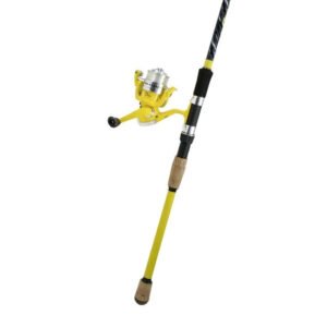 Combo de pesca Okuma Fin Chaser X con caña de 2.10 metros y carrete resistente