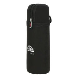 Termo Doite Max 750 ml Negro de acero inoxidable, ideal para mantener bebidas calientes o frías en actividades outdoor.
