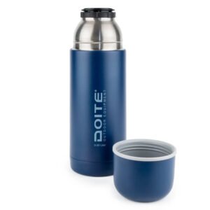 Termo Doite Max 500 ml Azul, compacto y resistente, ideal para actividades outdoor y uso diario.