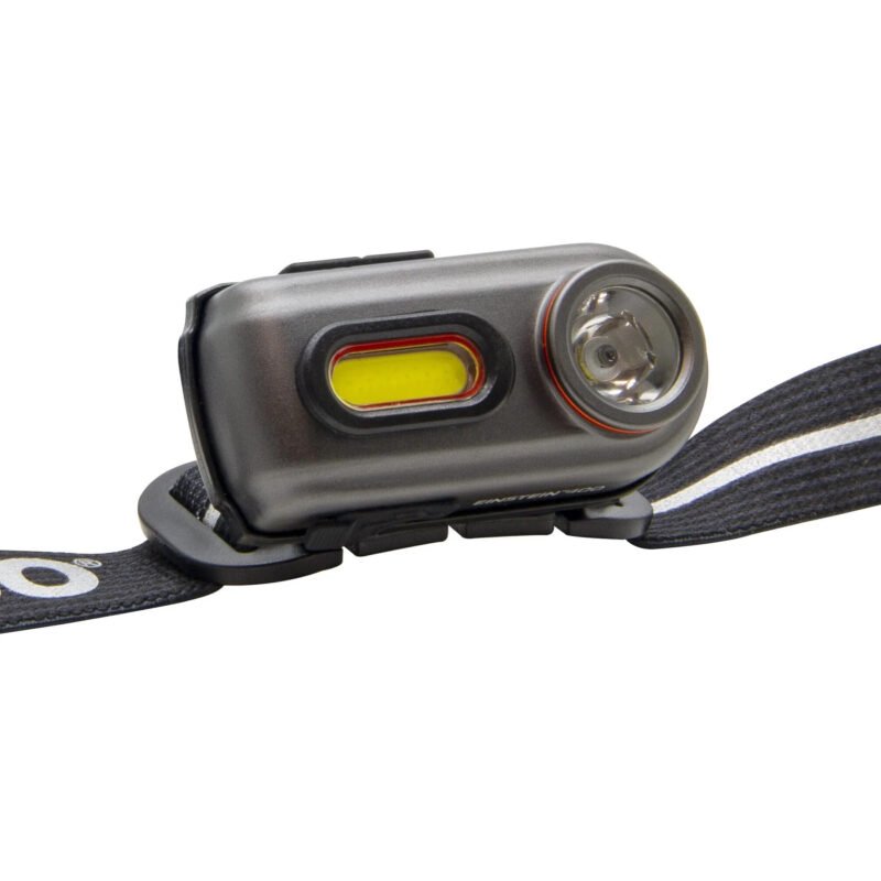 Linterna de Cabeza Einstein™ 400 de NEBO | Iluminación Potente para Actividades al Aire Libre Linterna de Cabeza Einstein™ 400 de NEBO con 400 lúmenes, diseño ajustable y resistente al agua.