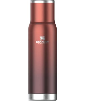 Termo Stanley Adventure To Go Terracota Brillante 1 litro, resistente y duradero para aventuras outdoor.