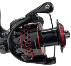 Carrete Thunder 3000 para pesca en agua dulce y salada, ligero y resistente