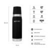 Termo Stanley Adventure To-Go 750 ml en color Negro o Terracota Brillante, ideal para actividades al aire libre.
