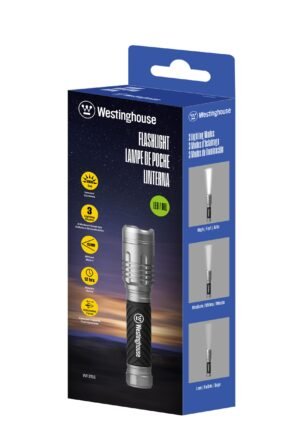 Linterna Westinghouse 1000 lúmenes, ideal para trekking y emergencias.