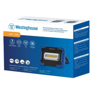 Linterna Westinghouse recargable de 1400 lúmenes, ideal para trabajo y outdoor