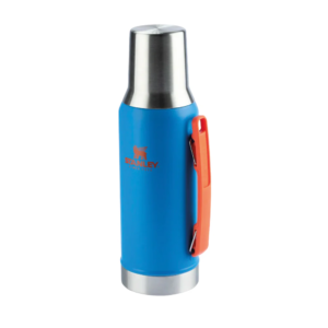 Mate System Classic 1.2 L Stanley en colores Azure, Rosa Ópalo y Vivid Violet, mate térmico de acero inoxidable con aislamiento de doble pared, ideal para mantener bebidas calientes por 5 horas o frías por 8 horas.