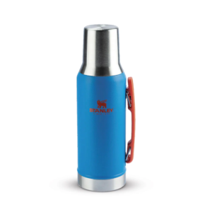 Mate System Classic 1.2 L Stanley en colores Azure, Rosa Ópalo y Vivid Violet, mate térmico de acero inoxidable con aislamiento de doble pared, ideal para mantener bebidas calientes por 5 horas o frías por 8 horas.