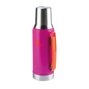Mate System Classic 1.2 L Stanley en colores Azure, Rosa Ópalo y Vivid Violet, mate térmico de acero inoxidable con aislamiento de doble pared, ideal para mantener bebidas calientes por 5 horas o frías por 8 horas.