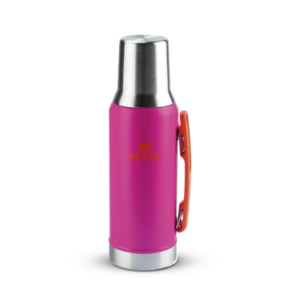 Mate System Classic 1.2 L Stanley en colores Azure, Rosa Ópalo y Vivid Violet, mate térmico de acero inoxidable con aislamiento de doble pared, ideal para mantener bebidas calientes por 5 horas o frías por 8 horas.