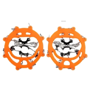 Crampones Ajustables Nieve / Barro / Trekking / Hiking (Color Negro) - Imagen 2