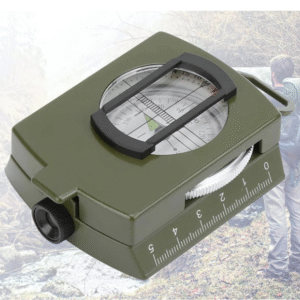 Brújula Metálica Profesional – Topografía, Trekking y Andinismo - Imagen 3