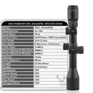 Mira HT 4-16X44 SFIR FFP DISCOVERYOPT - Imagen 3