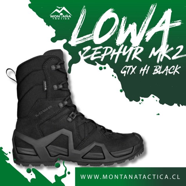 BOTAS LOWA ZEPHYR MK2 GTX HI BLACK