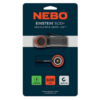 2 Linterna Frontal Recargable NEBO Einstein 600+ Lúmenes