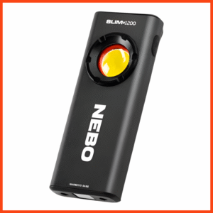 Linterna de Bolsillo Recargable NEBO Slim +1200 Lúmenes con Power Bank